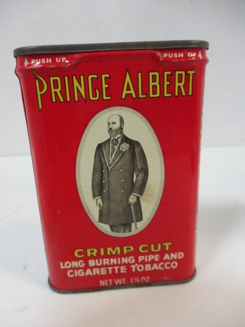 Six Old Prince Albert Tobacco Tins - 2