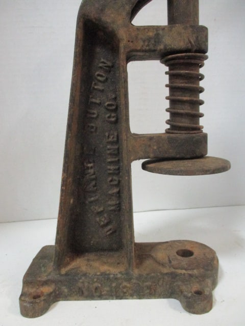 Antique No. 1920 Defiance Button Machine - 2