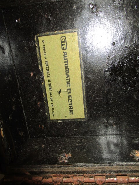 Old GTE Automatic Electric Portable Field Telephone - 6