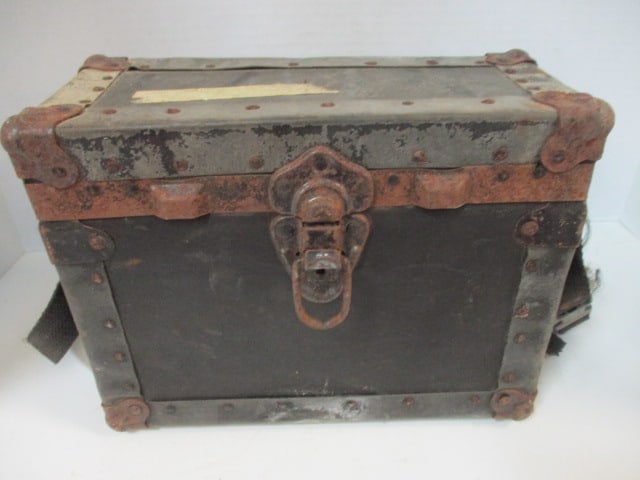 Old GTE Automatic Electric Portable Field Telephone - 7