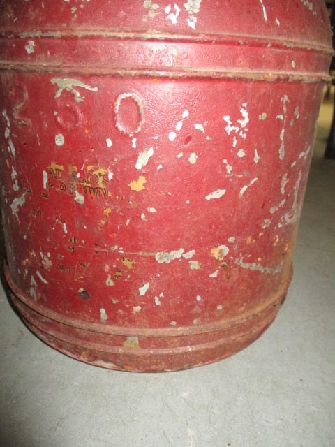Vintage "New York Central Railroad" Insulated Water Jug/Cooler - 3