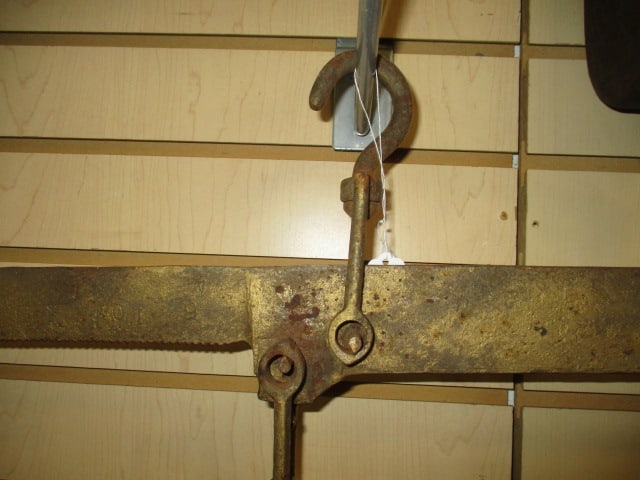 Antique Cotton/Bale Beam Scale - 3