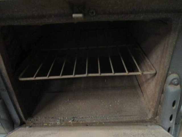 Antique Atlanta Stove Works Cast Iron Wood Burning Stove - 4