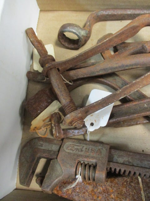 Old Rusty Hammer Heads and Implements - 2