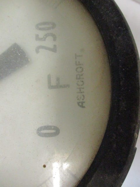 Old Ashcroft Industrial Filled System/Remote Rigid Stem Thermometer - 3