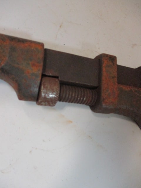 Vintage 15" Adjustable Wrench - 3
