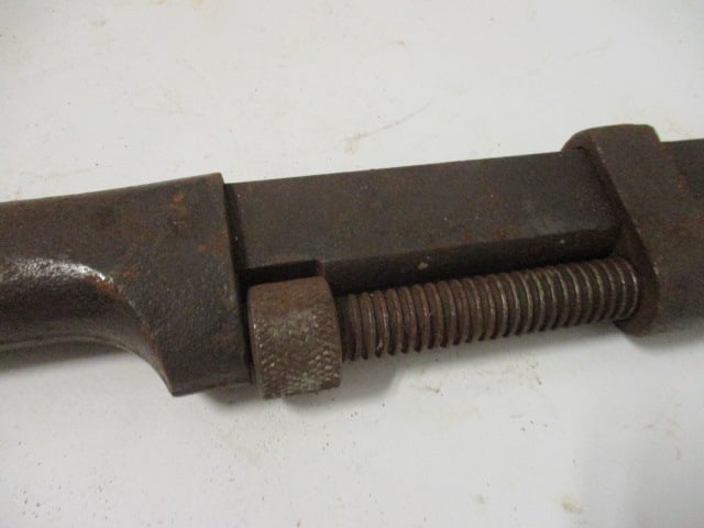 Vintage 18" Adjustable Wrench - 3
