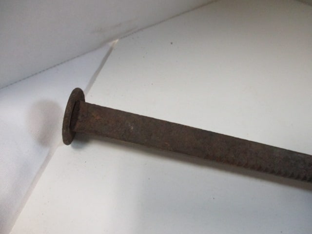 Antique Primitive Cast Iron Balance Beam Scale Arm with Counter Weight - 4