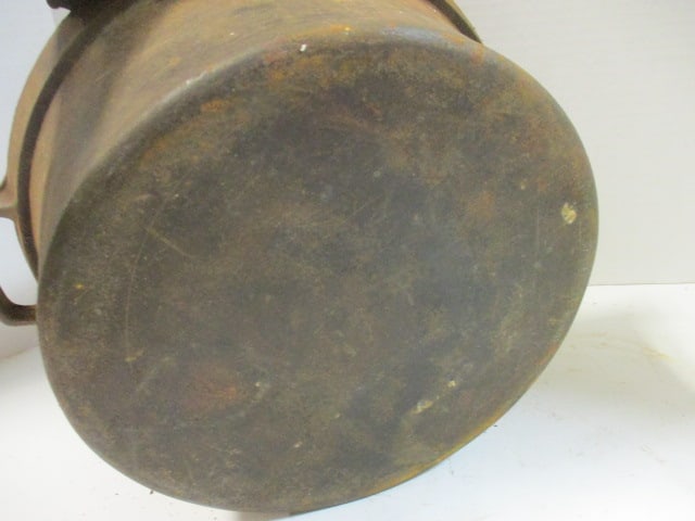 Old Cast Iron "Olde Ironsides" Stock Pot Fryer - 4