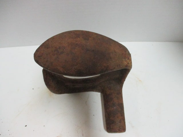 Antique Cast Iron Cobbler's Shoe Last Anvil with Square Mounting Shank - 2