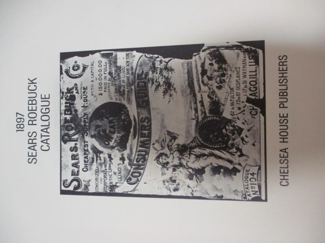 1968 Reproduction of "1897 Sears roebuck Catalogue" Hardback Coffee Table Book - 4