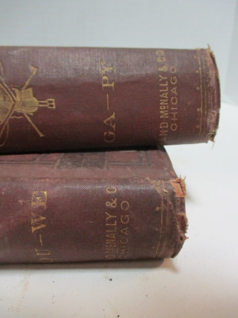 Antique 1883 "The People's Library for the Farm, Home and School" Vol. II and III - 3