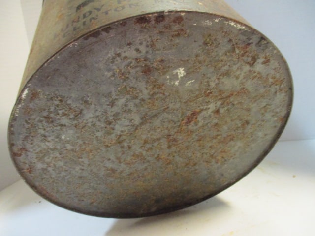 Vintage "Lundy's Pure Lard" 25lb Tin - 5