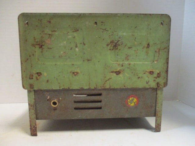 Vintage "Little Orphan Annie" Pressed Steel Electric Toy Stove - 5
