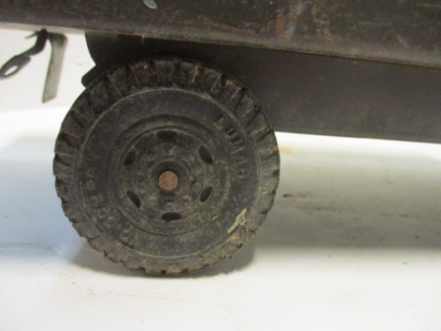 Vintage Marx Toys Pressed Steel Military Utility Truck - 5