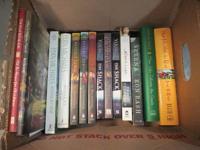 Grouping of Christian Romance Fiction: See pictures and preview for titles, Local Pickup Only