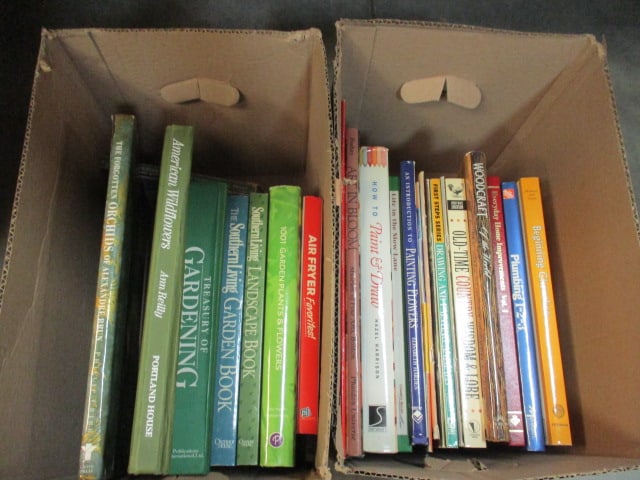 Grouping of Gardening, Crafting, Cooking and How-To Books: See pictures and preview for titles, Local Pickup Only