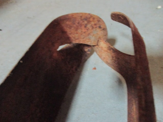 Old Iwan Bros. South Bend, Ind. T-Handle Planting Auger - 3