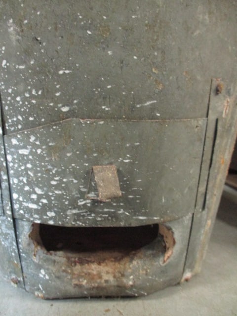Vintage 12" Portable Charcoal Brazier with Fireclay Liner - 3