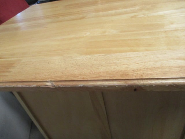 Butcher Block Style Rolling Kitchen Island 2 Doors/2 Drawers - 10