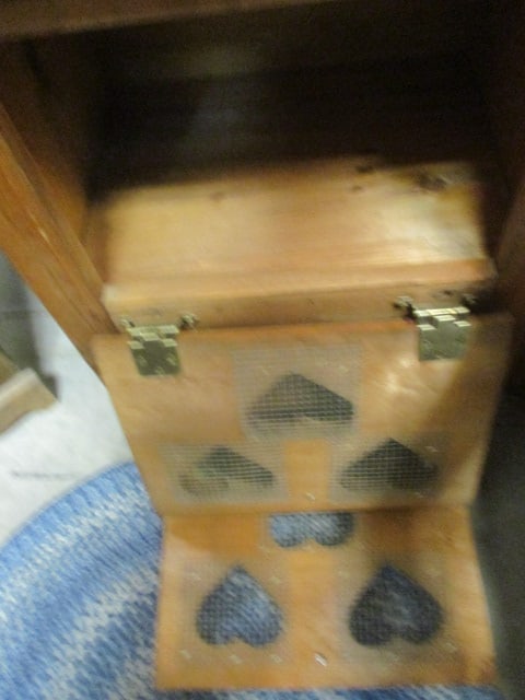 Rustic Potato & Onion Wood Bin - 5