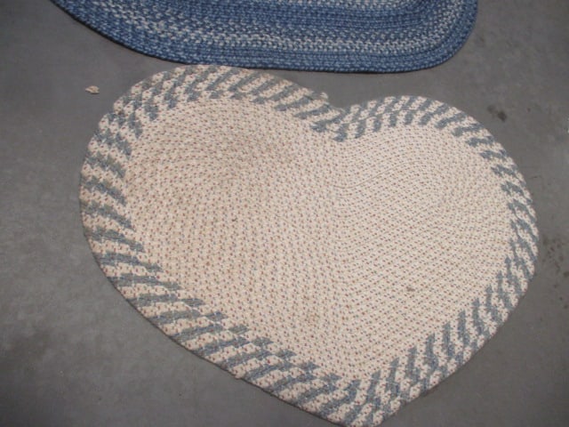 2 Braided Country Charm Throw Rugs - 2