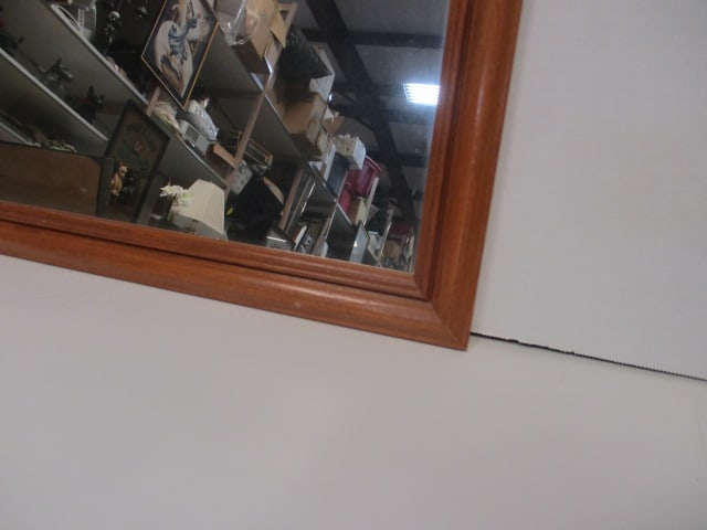 Wood Framed Wall Mirror - 3