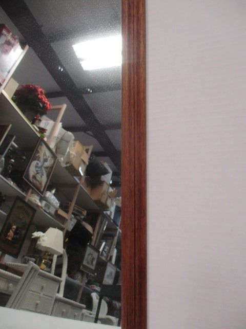 Wood Framed Wall Mirror - 3