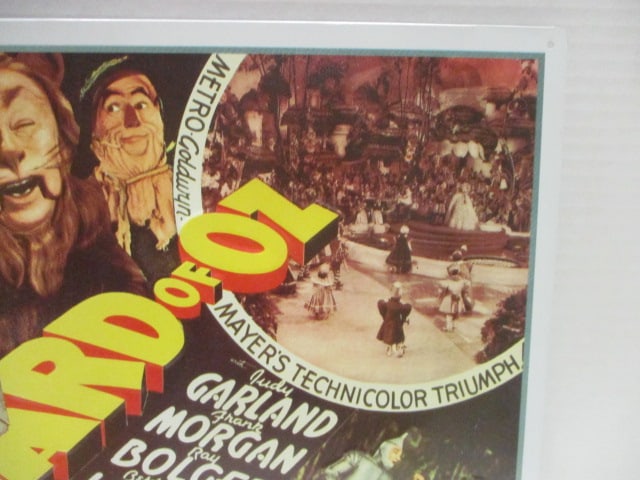 Wizard of Oz Metal Tin Litho Sign - 3