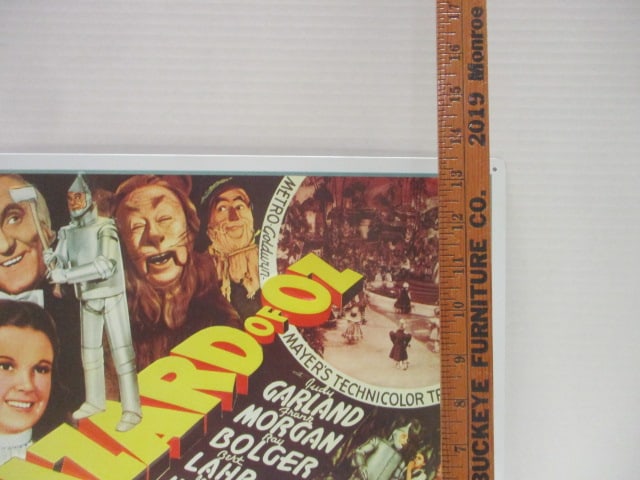 Wizard of Oz Metal Tin Litho Sign - 8