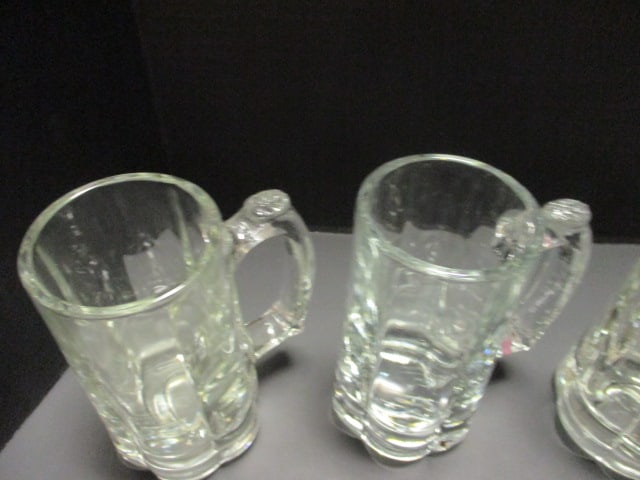 Libbey 6" Handled Beer Mugs (Lot of 5) - 2