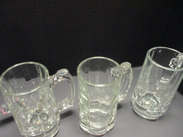 Libbey 6" Handled Beer Mugs (Lot of 5) - 3