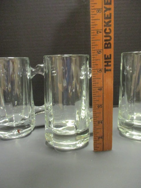 Libbey 6" Handled Beer Mugs (Lot of 5) - 6