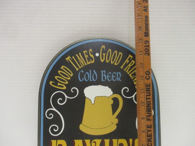 David's Tavern Pressed Wood Adv. Sign - 6