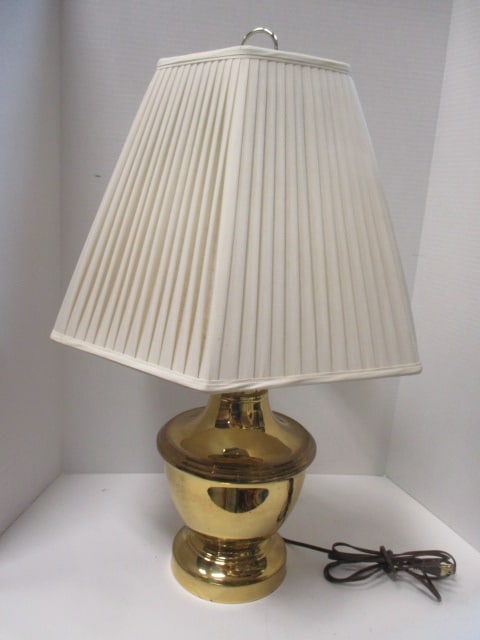 Brass Occasional Table Lamp (1 of 6)