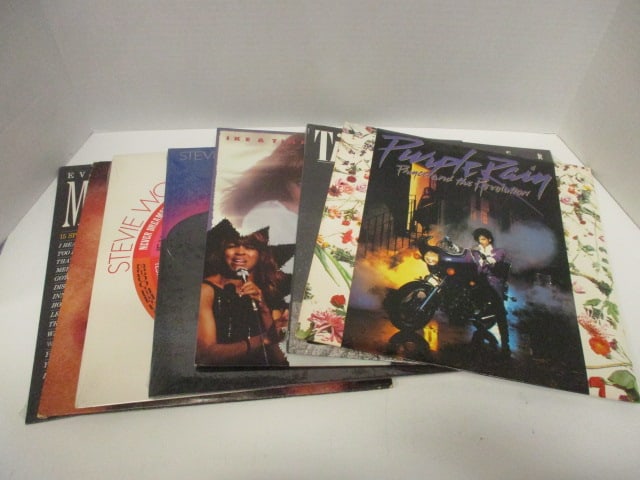 LP 1970's/1980's R& B Albums-Tina Turner, Purple Rain Soundtrack, (1 of 8)