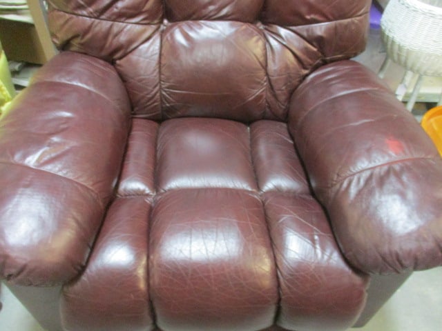 Burgandy Lazyboy Manual Recliner - 3