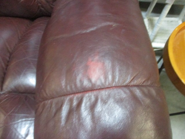 Burgandy Lazyboy Manual Recliner - 7