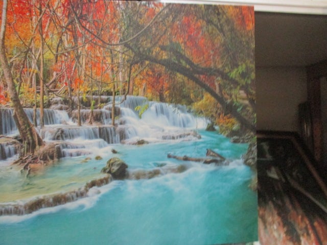 Waterfall Wrapped Canvas Wall Art - 4