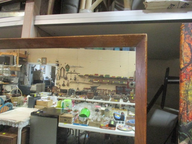 Wood Framed Wall Mirror - 2
