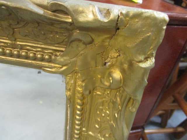 Ornate Framed Wall Mirror - 7