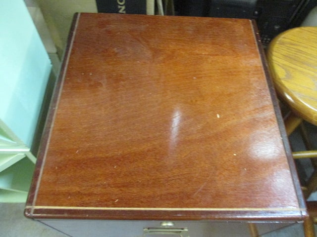 Wood 2 Drawer File Cabinet - 2