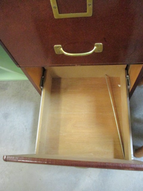 Wood 2 Drawer File Cabinet - 7
