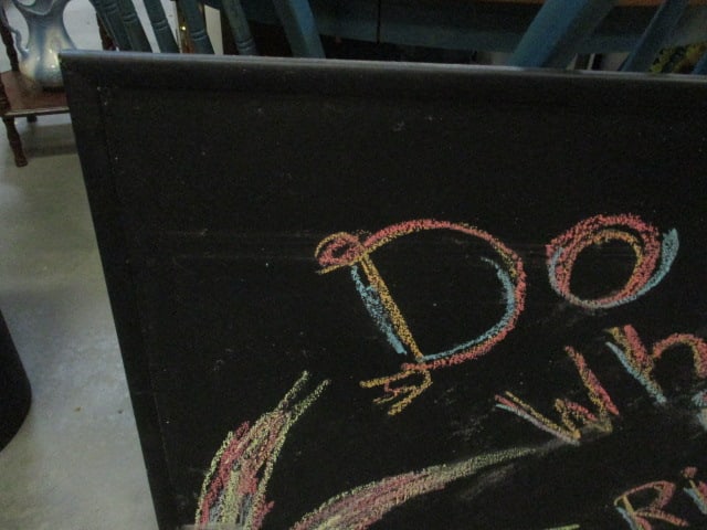 Framed Chalk Board - 2