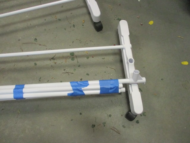 2 Rolling Adjustable Height Portable Clothes Racks - 5