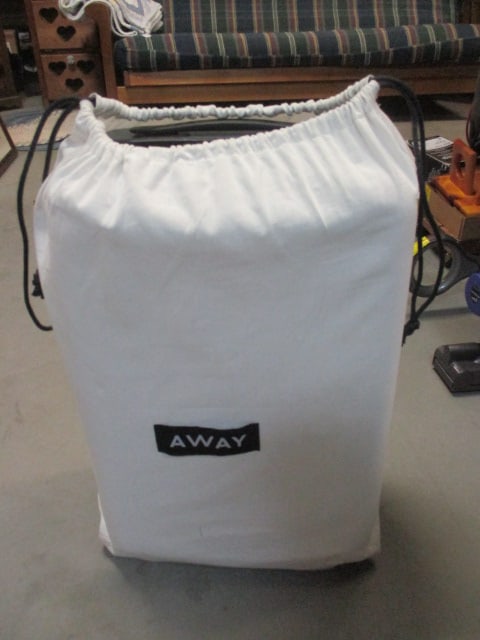 Away Hardside Carry On Suitcase w/White Dust Bag - 8