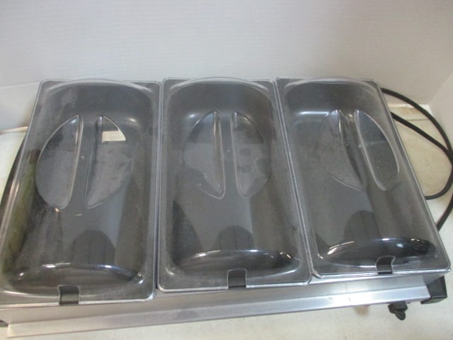 3 Compartment Buffet Server (24 x 14) - 2