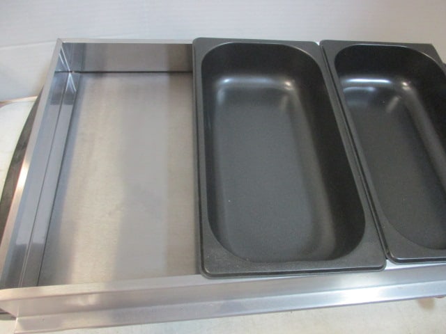 3 Compartment Buffet Server (24 x 14) - 4