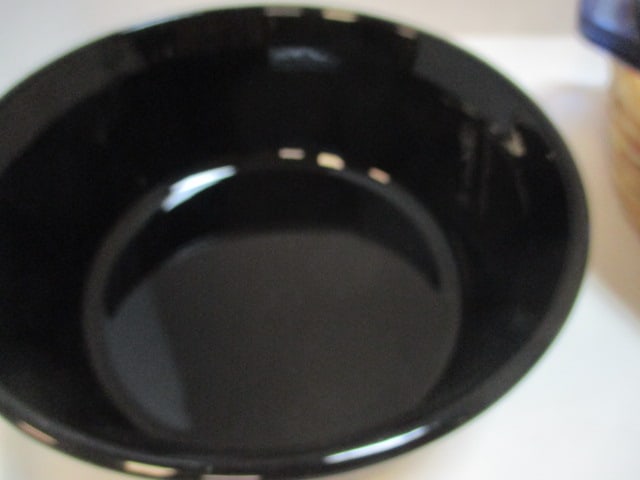 Cobalt Blue Casserole w/Basket & Black Casserole Dish - 4
