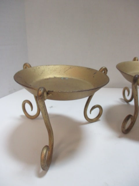 Brass Candleholders (Lot of 5) - 2